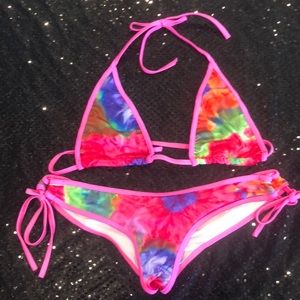 Large scrunch butt bikini exotic dance wear